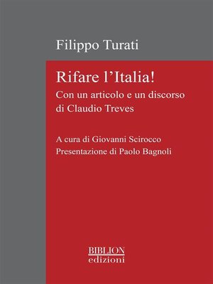 cover image of Rifare l'Italia!